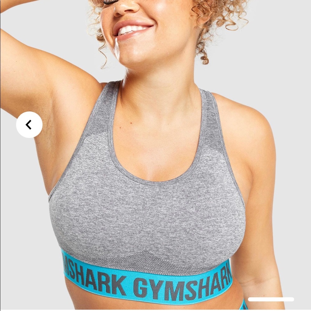 Gymshark Flex Sports Bra - Charcoal Marl
